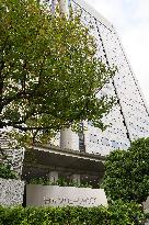 Hitachi Solutions exterior and signboard